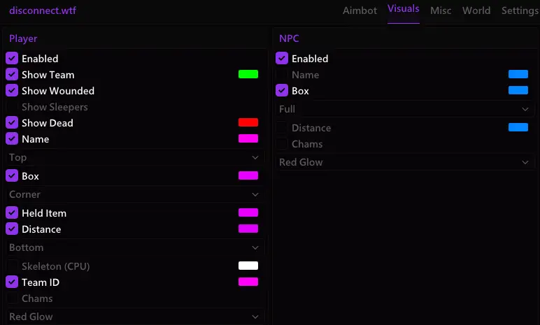 Disconnect External