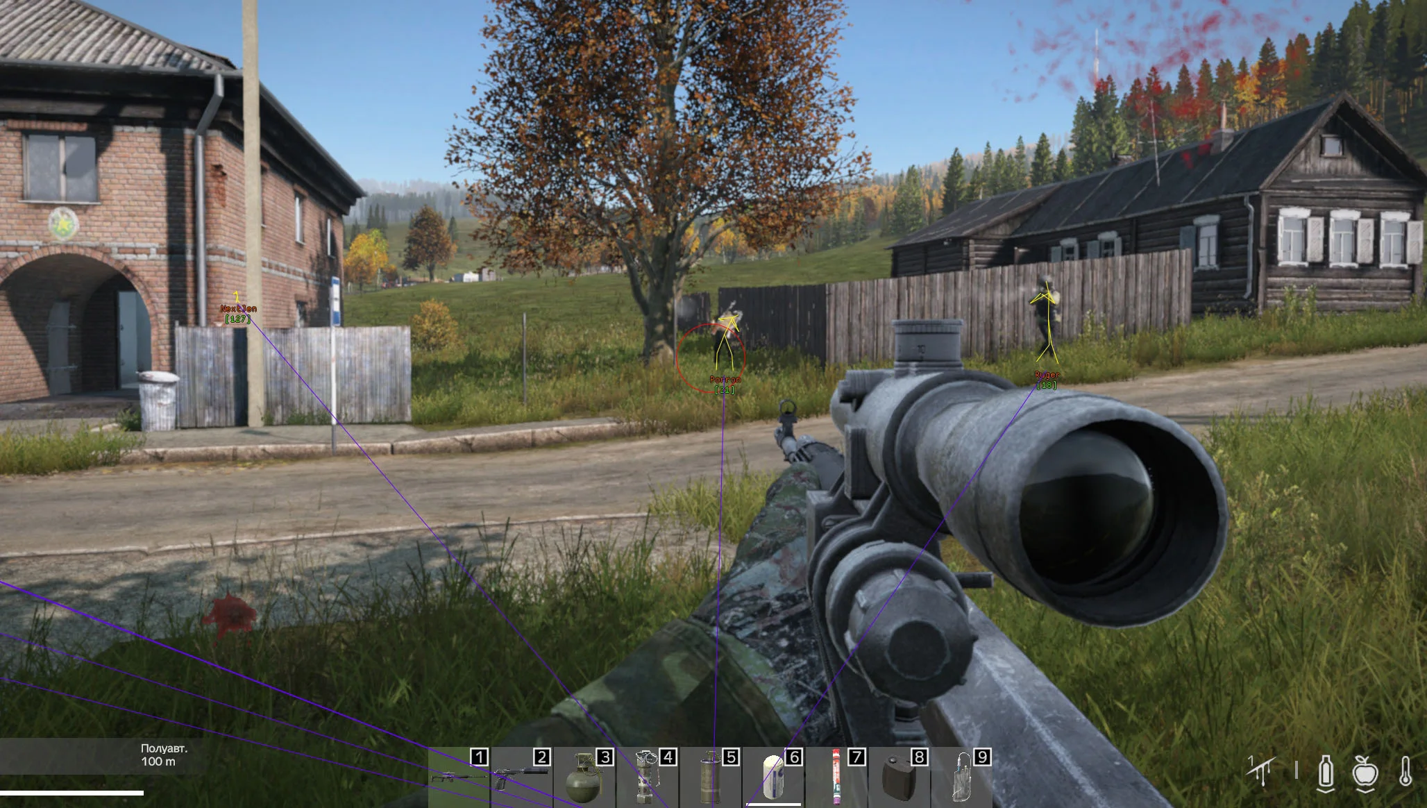 Aimbot in action